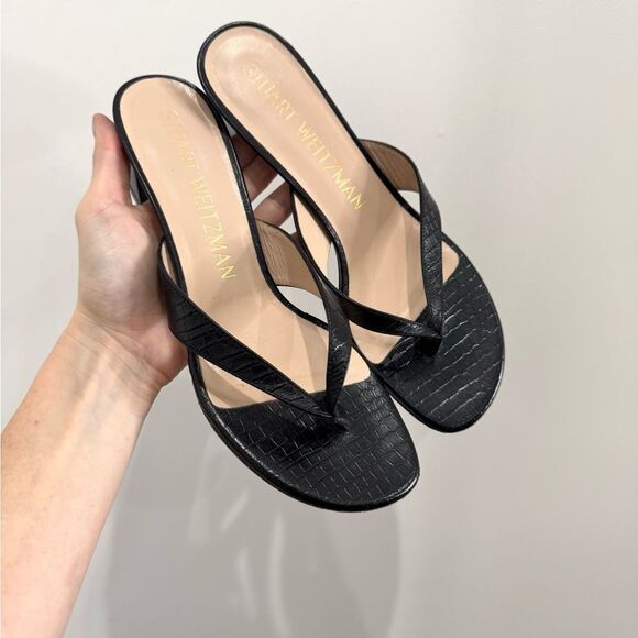 STUART WEITZMAN Brigida Sandal in black - Picture 5 of 8